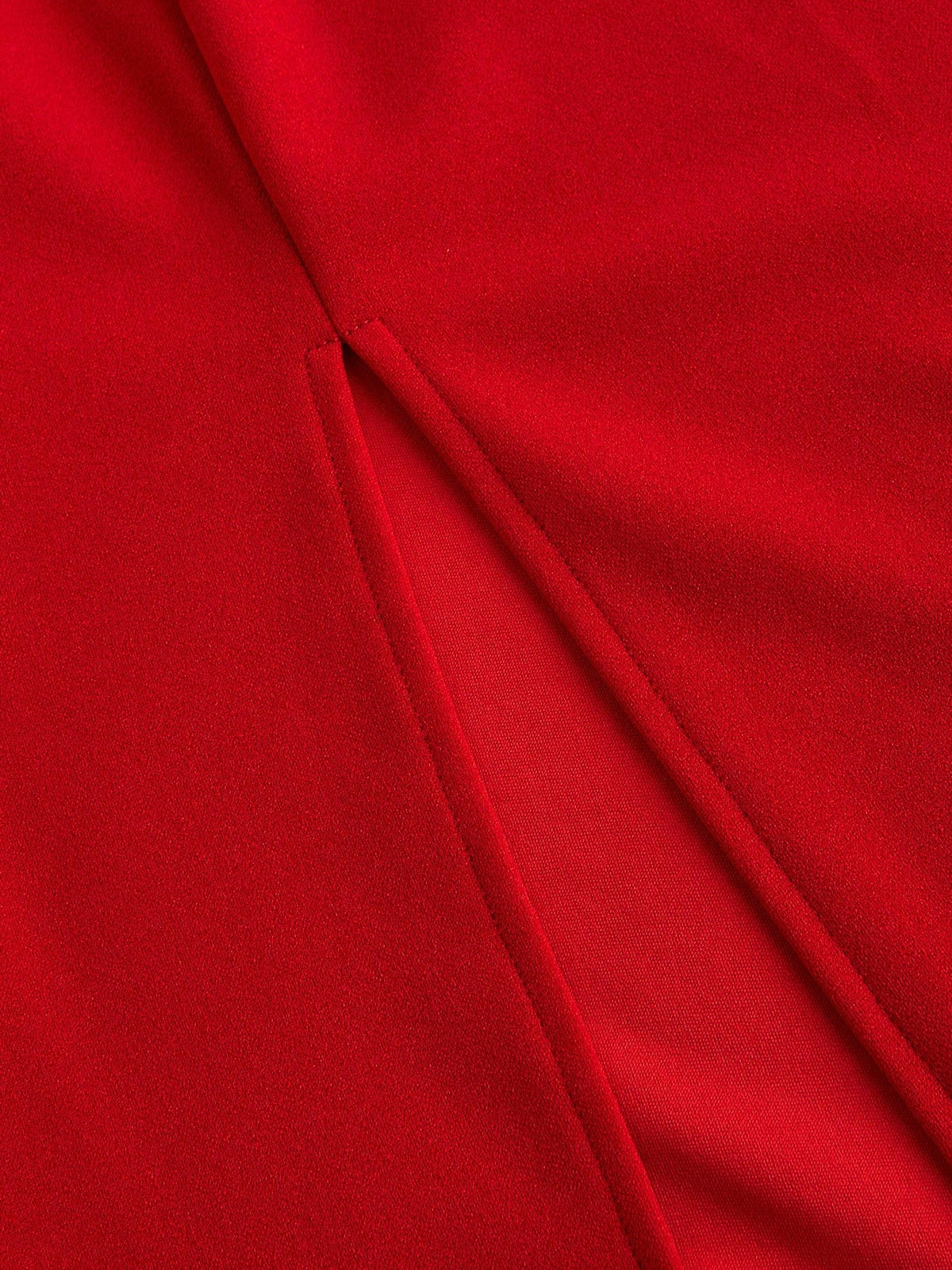 Vestido Midi Vermelho Natália