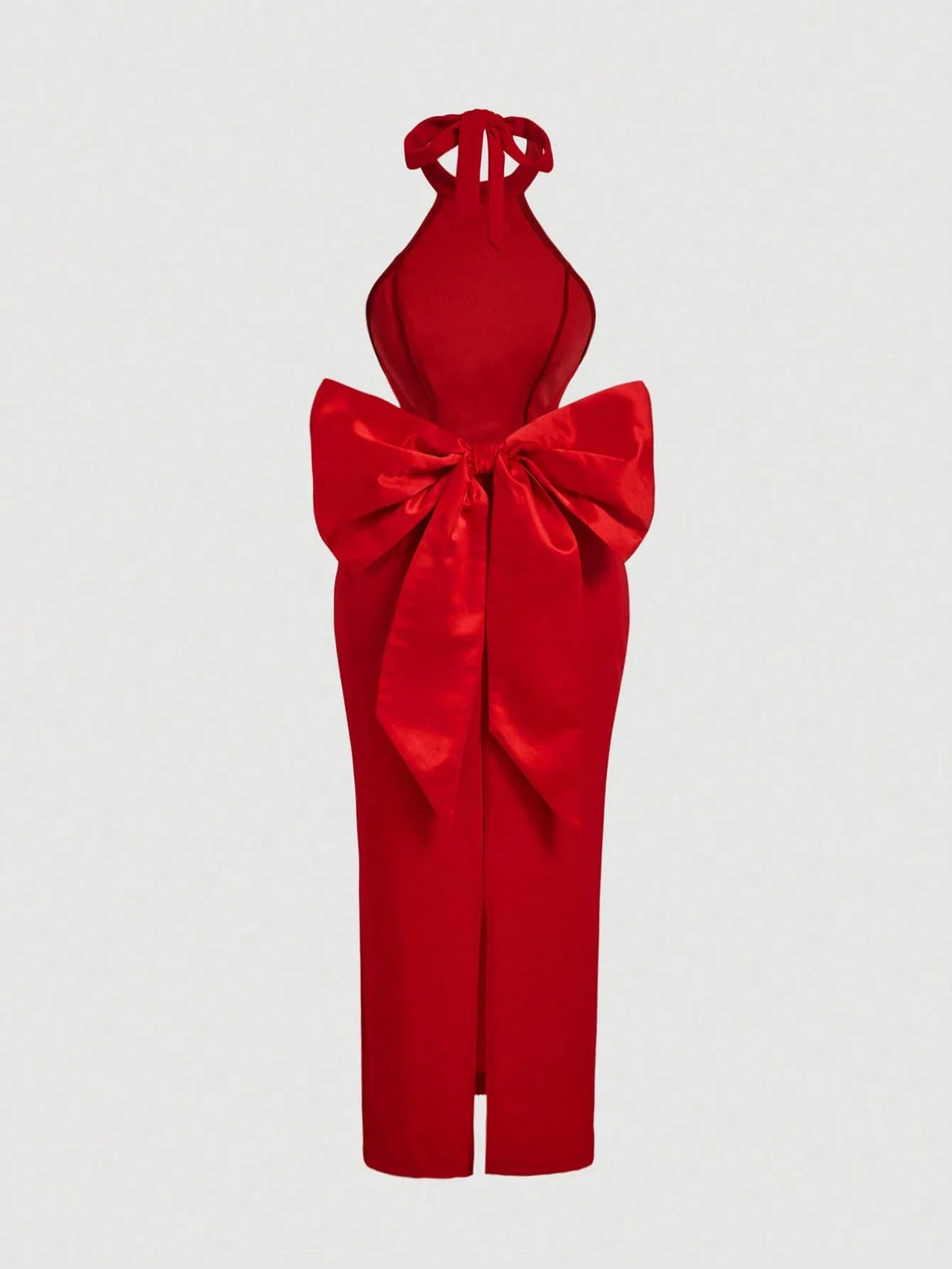 Vestido Midi Vermelho Natália
