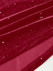 Vestido Vermelho Feminino em Malha com Elastano