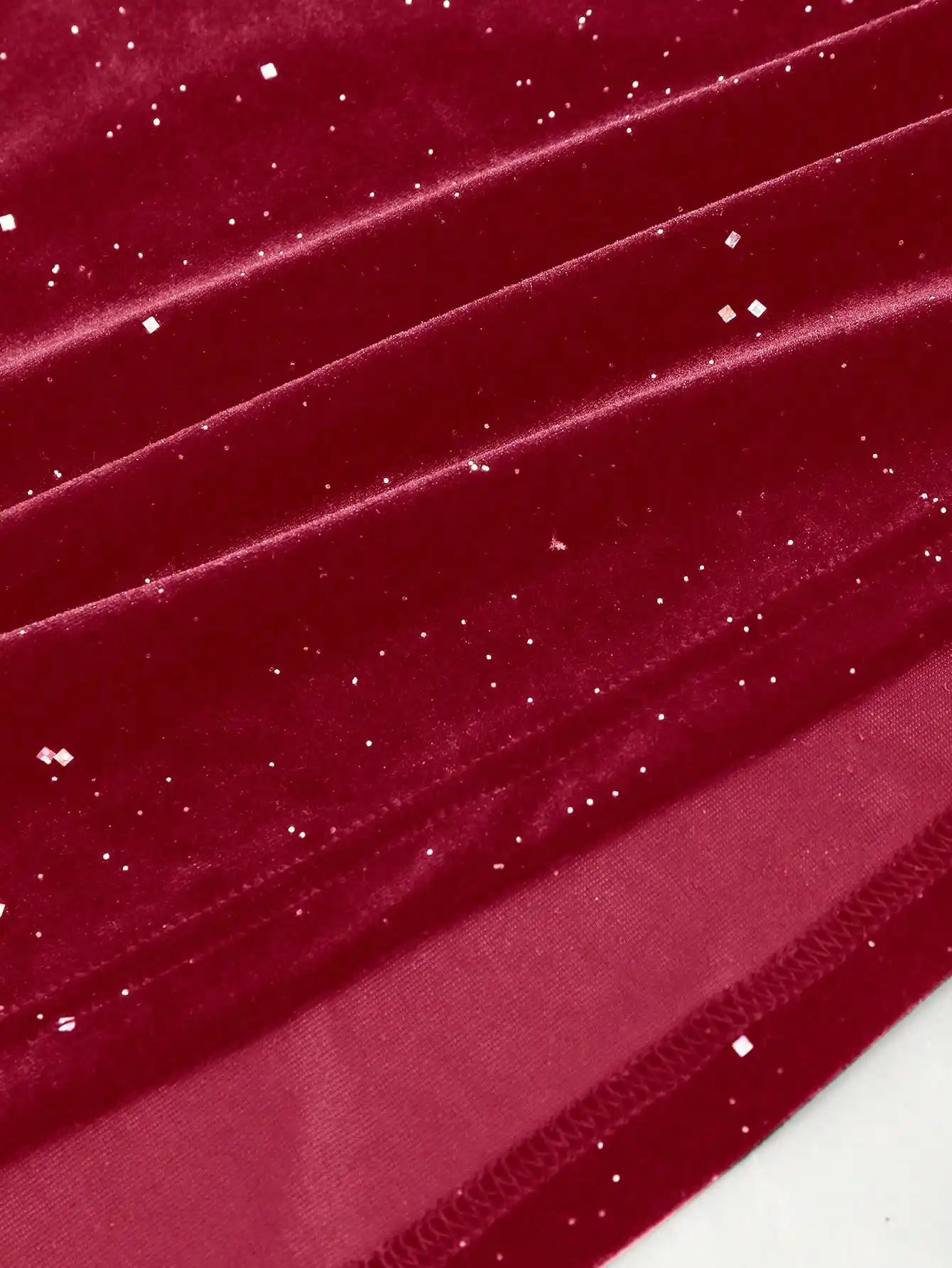 Vestido Vermelho Feminino em Malha com Elastano