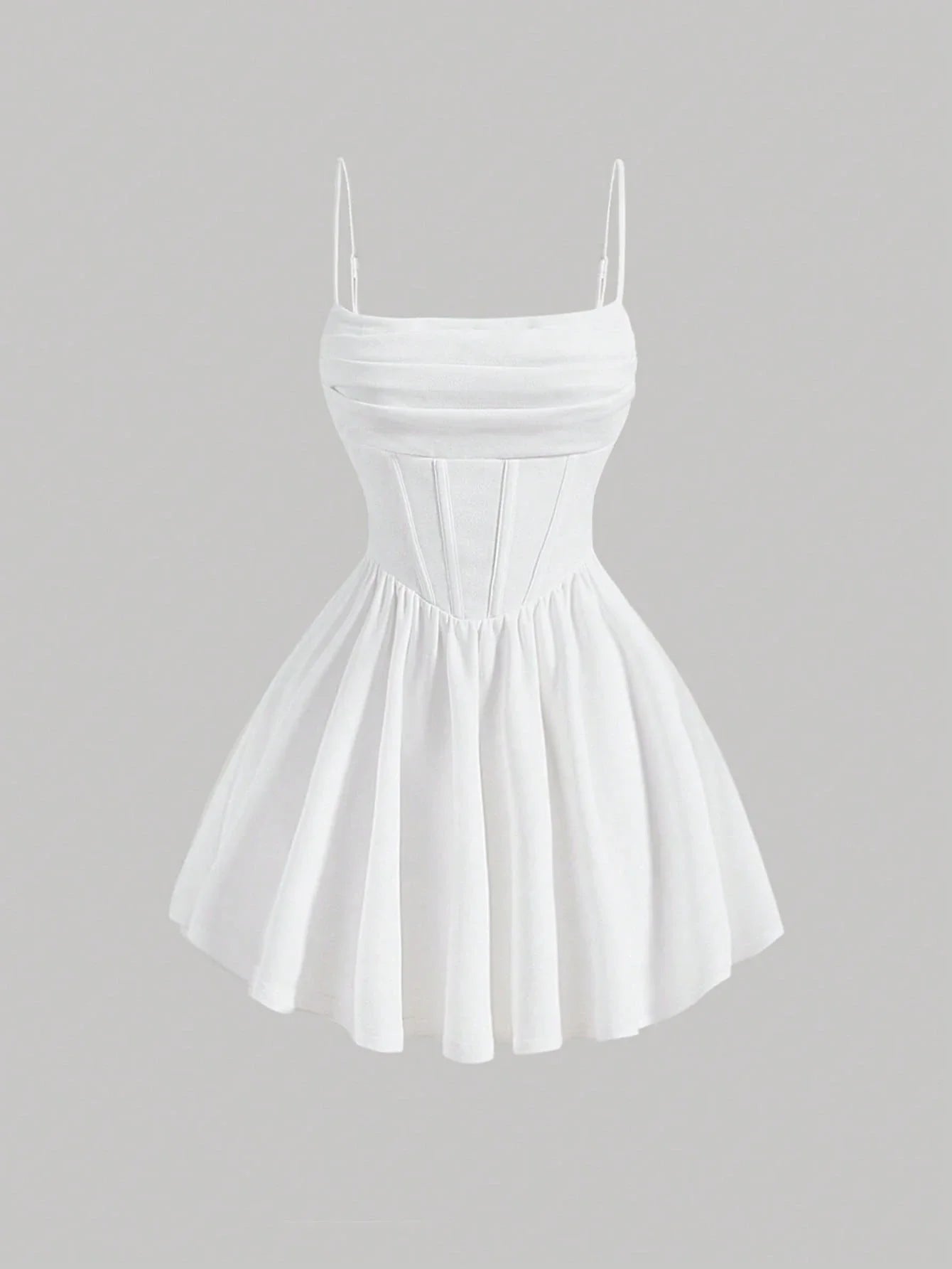 Vestido Curto Branco Carolina