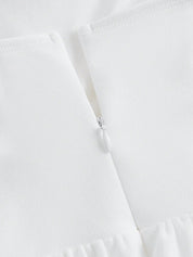 Vestido Curto Branco Carolina