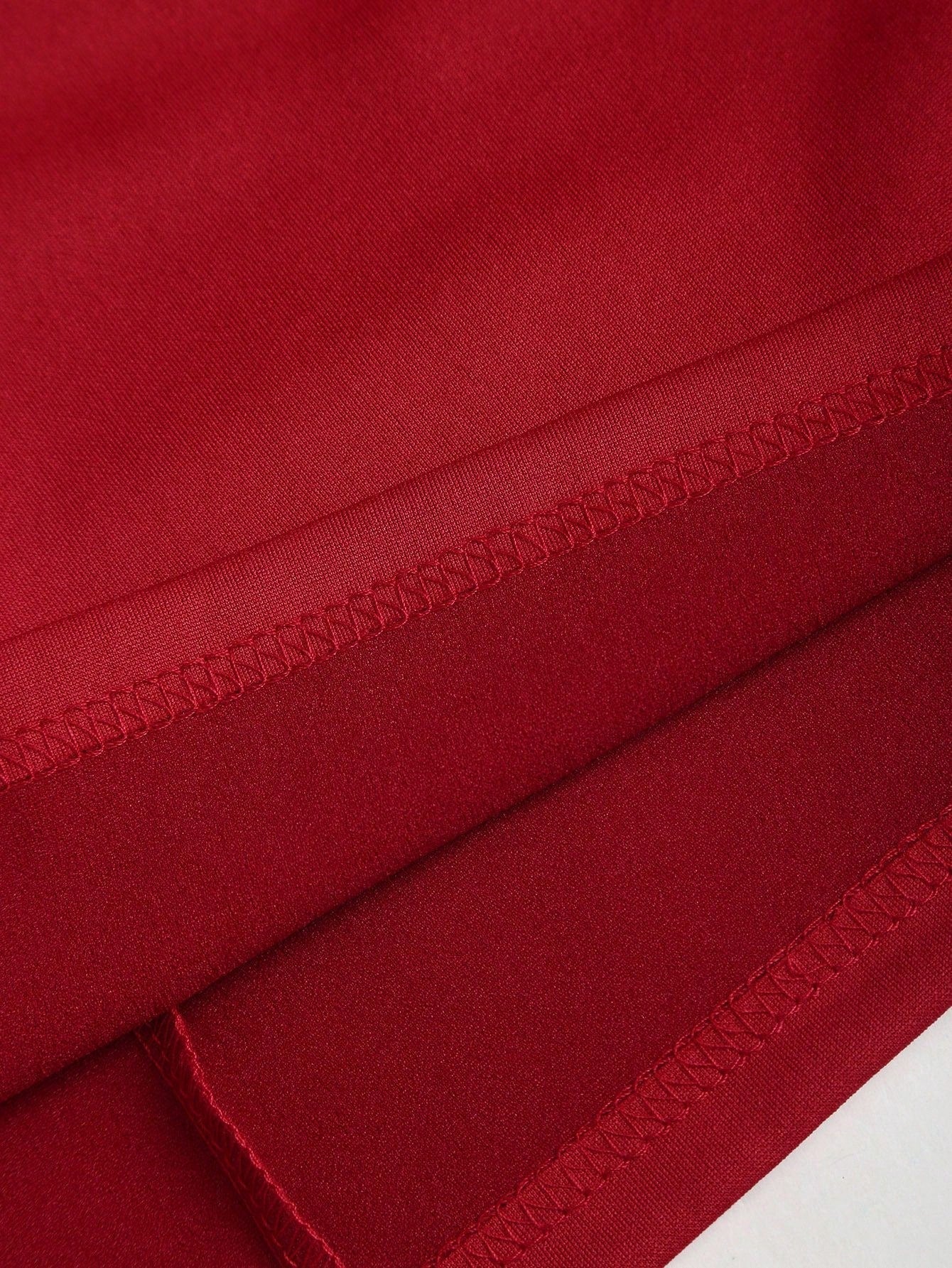 Vestido Curto Vermelho Feminino