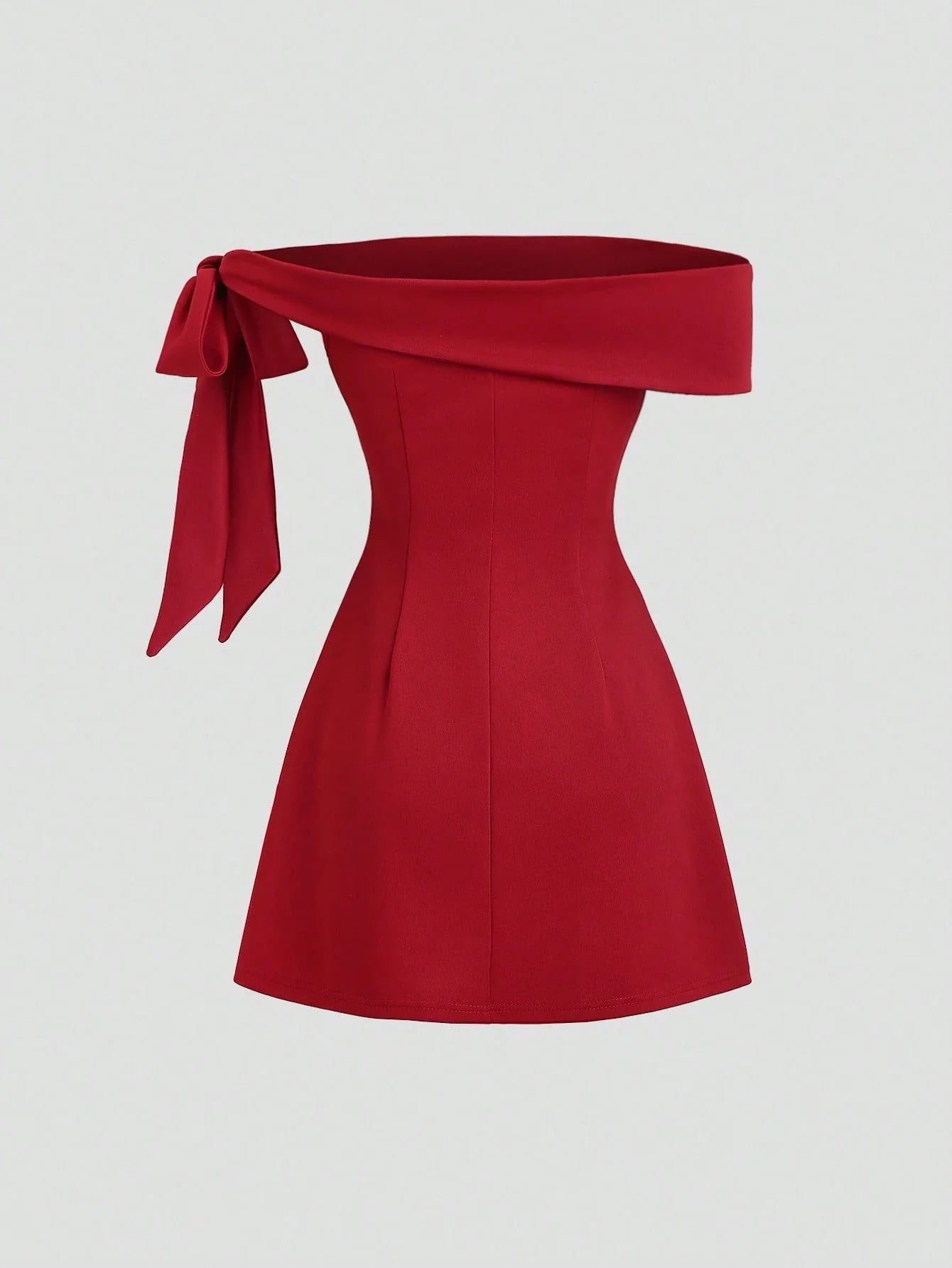 Vestido Curto Vermelho Feminino