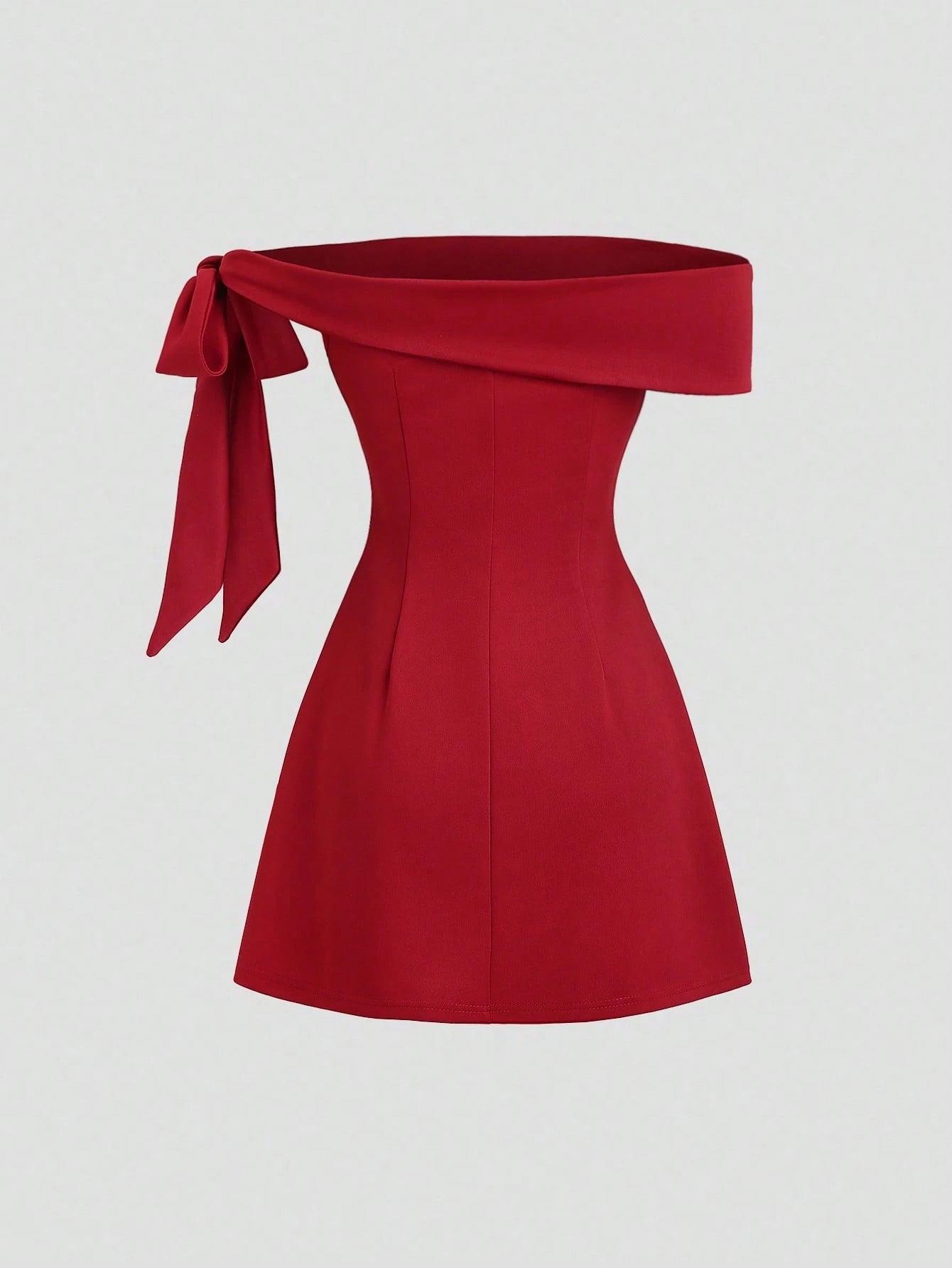 Vestido Curto Vermelho Feminino