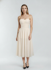 Vestido Longo Branco Kiara Feminino