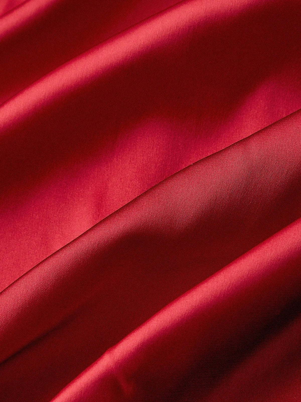 Vestido Longo Vermelho Karla em Cetim