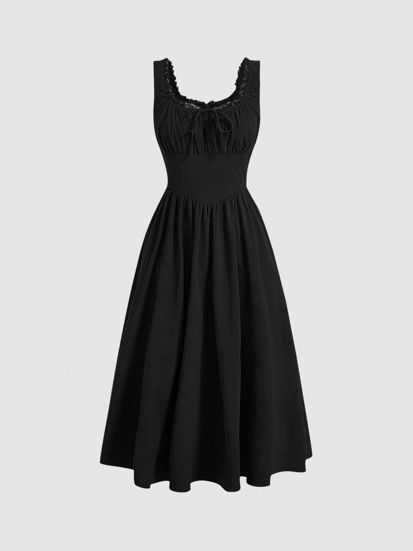Vestido Midi Preto Nina