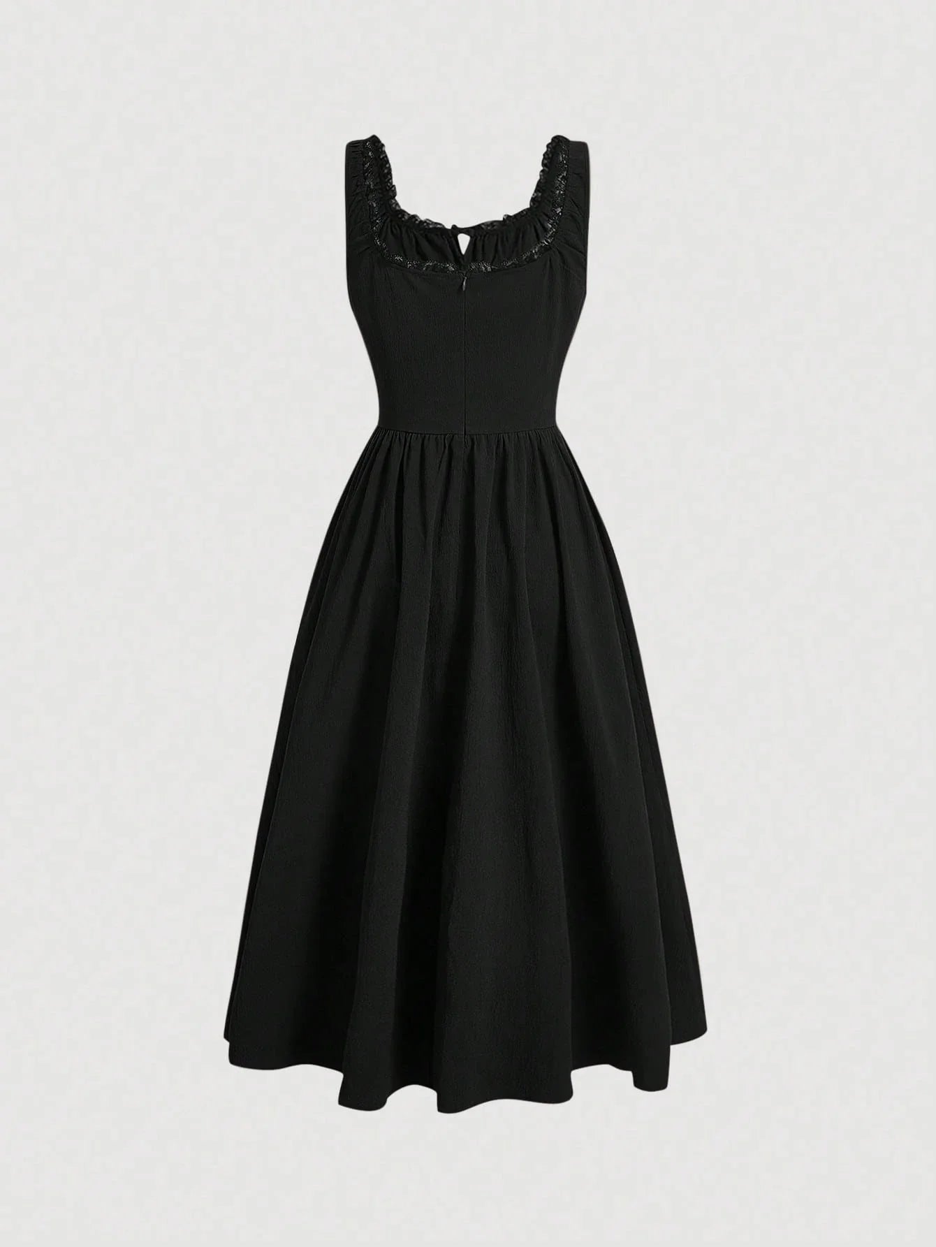Vestido Midi Preto Nina