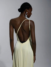 Vestido de Madrinha de Casamento Feminino Sorina em Tecido
