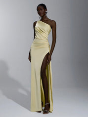 Vestido de Madrinha de Casamento Feminino Sorina em Tecido