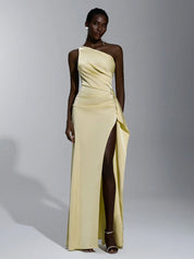 Vestido de Madrinha de Casamento Feminino Sorina em Tecido