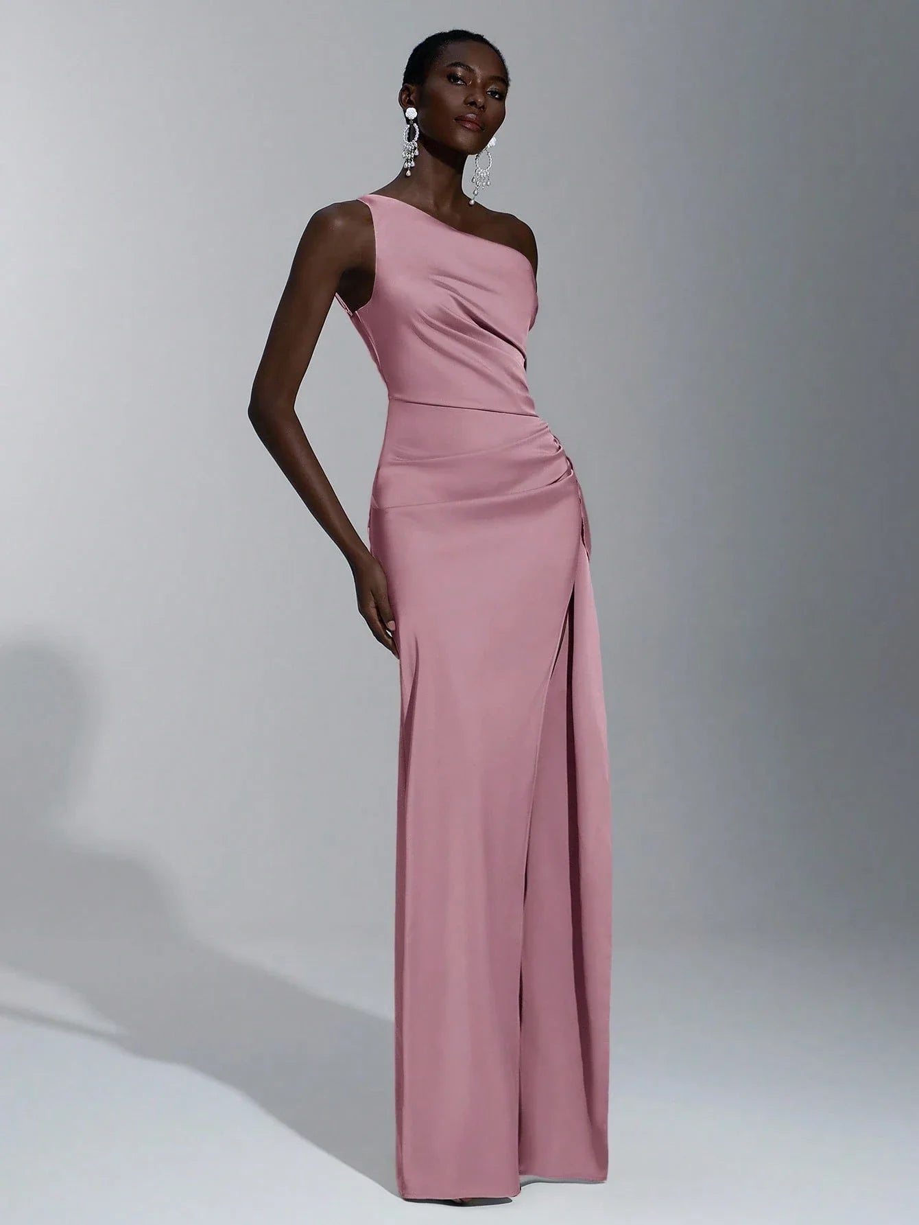 Vestido de Madrinha de Casamento Feminino Sorina em Tecido