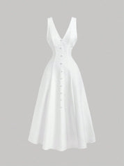 Vestido Midi Branco Milena